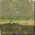Bellows 'Green Barn' Gallery Wrapped Canvas Art