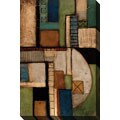 DeRosier 'Logic I' Gallery Wrapped Canvas Art
