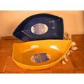 Appolia French Ceramic Yellow and Blue Boat Bakers