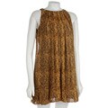 Essentials by A.B.S Sleeveless Printed Dress