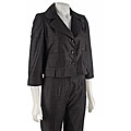 Via Spiga Women's 3-button Pant Suit