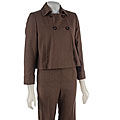 Via Spiga Double-breasted Women's Pant Suit