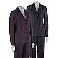 Via Spiga Women's 3-Button Pant Suit