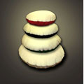 Large 46-inch Round Pet Bed