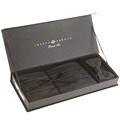 Joseph Abboud Black Tie Silk and Cummerbund Bow Tie Set