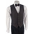 Joseph Abboud Black Tie Formal Silk Vest