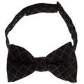 Joseph Abboud Black Tie Silk Bow Tie
