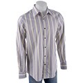 Joseph's Cloak Men's Wide Stripe Dress Shirt