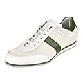 Christian Dior Men's White Micro Fabric Sneakers
