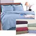Supima Cotton 600tc Stripe Duvet Cover Set