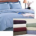 Supima Cotton 600 Thread Count Stripe Duvet Cover