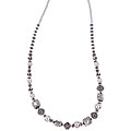 Sterling Silver Balinese Bead Necklace