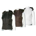 Ci Sono by Adi women's Hooded Fashion Vest