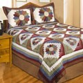 Harvest Festival All Cotton Patchwork Quilt Set