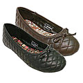 Bamboo Kids by Journee Quilted Ballet Flats