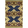 Elite Traditional Handade Wool Rug (5' x 8')