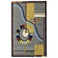 Hand-tufted Elite Wool Contemporary Rug (5' x 8')