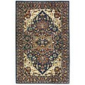 Handmade Elite Traditional Wool Rug (5' x 8')