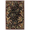 Hand-woven Elite Wool Transitional Rug (5' x 8')