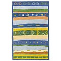Topo Hand-knotted Wool Gabbeh Rug (8' x 11')