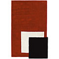 Elite Contemporary Handmade Wool Rug (8' x 11')