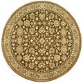 Handmade Elite Traditional Wool Rug (6' Round)
