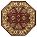 Elite Traditional Hand Made Wool Rug (8' x 8' Octagon)
