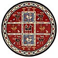 Handmade Elite Tribal Wool Rug (8' Round)