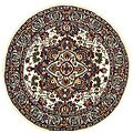 Handmade Elite Traditional Wool Rug (6' Round)