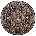 Handmade Elite Traditional Wool Rug (6' Round)