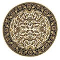 Handmade Elite Traditional Wool Rug (6' Round)