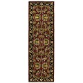 Elite Traditional Handmade Wool Rug Runner (2'6 x 12')