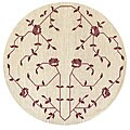 Handmade Elite Flatweave Wool Rug (8' Round)