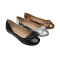 Bamboo by Journee Bow Accent Ballerina Flats