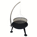 Grip 25-inch Outdoor Fire Bowl and Grill