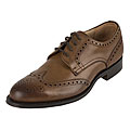 Jil Sander Men's Brown Leather Wingtip Oxfords