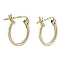 Goldplated Sterling Silver Small Hoop Earrings