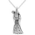 Sterling Silver Wizard and Owl Necklace