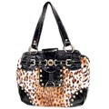Arcadia by Adi Faux Leopard Fur Handbag