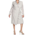Lily & Taylor Plus Size Career Wrap Dress