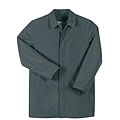 Men's Black Water-repellent Overcoat