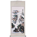 Waterfall Landscape Chinese Art Wall Scroll Painting