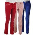 Hot Kiss Bootleg Colored Denim Jeans