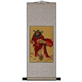 Chinese Warrior Art - Wall Scroll Painting