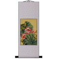 Lotus Flower Chinese Art Wall Scroll Painting