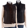 DuckSport Genuine Shearling Reversible Vest
