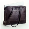 Icon Faux Snakeskin Women's Laptop Bag
