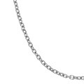 14k White Gold 20-inch Cable Necklace