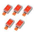 Canon BCI-15C Compatible Color Ink Set for i70 / i80 (Pack of 5)