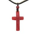 Agate Cross Pendant with Necklace (China)